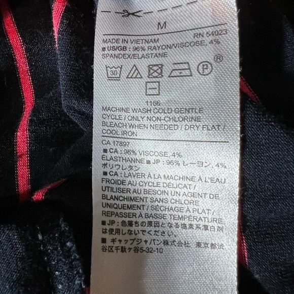 Banana Republic Factor Striped Dress size M - Picture 5 of 6